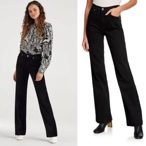 7 For All Mankind Jeans Womens 24 Denim Classic High Waist Straight Leg NEW $195